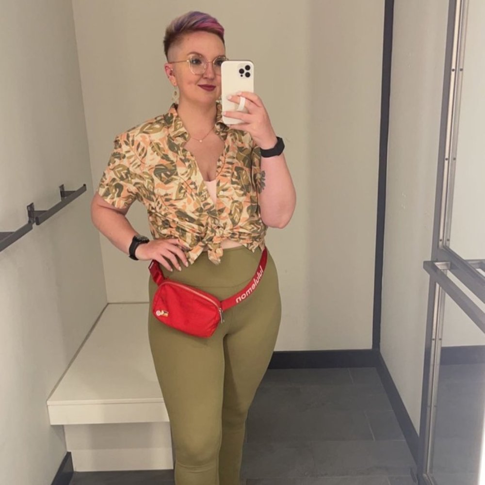 American Eagle Vintage Aloha Shirt